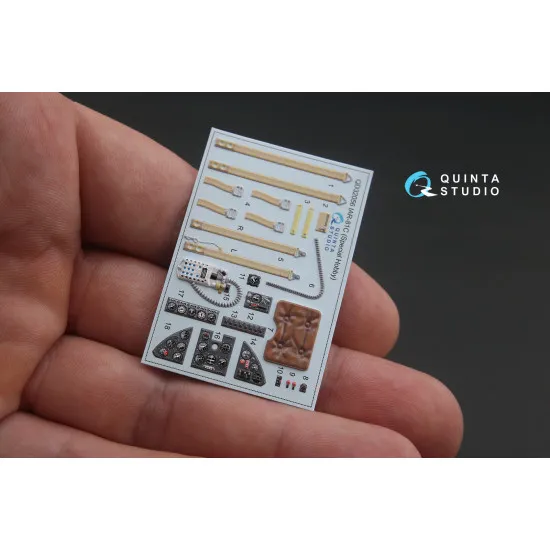 Quinta QD32056 - 1/32 3D-Printed Interior for IAR - 81C (Special Hobby kit)