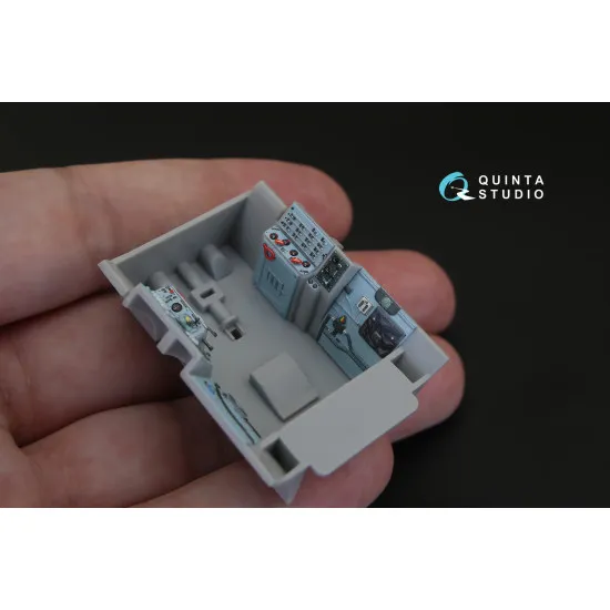 Quinta QD32057 - 1/32 3D-Printed coloured interior for MiG-15bis Trumpeter kit