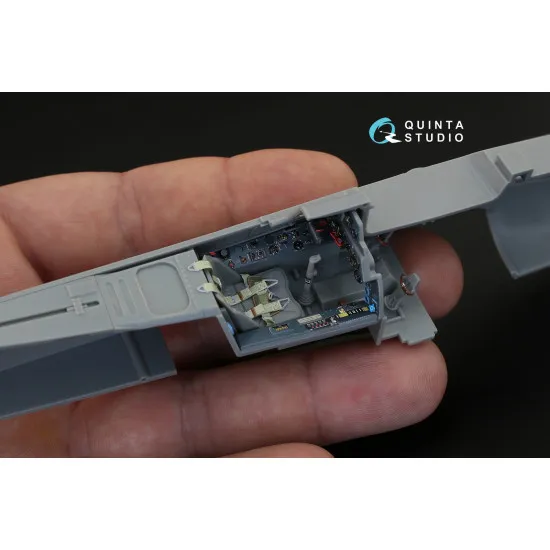 Quinta QD32061 - 1/32 3D-Printed colored interior for FW 190D-9 (Hasegawa)