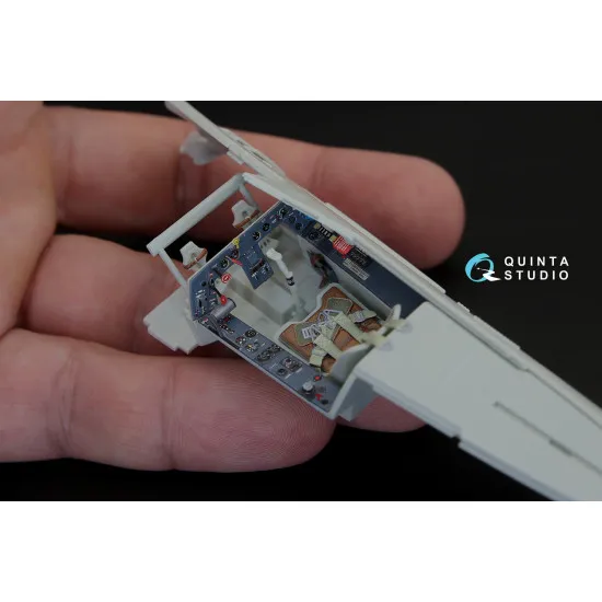 Quinta QD32062 - 1/32 3D-Printed coloured Interior for Fw 190F-8 Revell kit