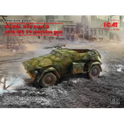 ICM 35112 - 1/35 Sd.Kfz. 247 Ausf.B with MG 34 machine gun scale model kit