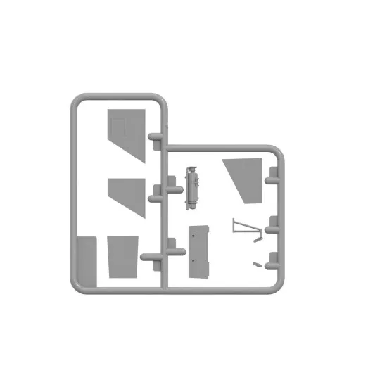 ICM 35112 - 1/35 Sd.Kfz. 247 Ausf.B with MG 34 machine gun scale model kit