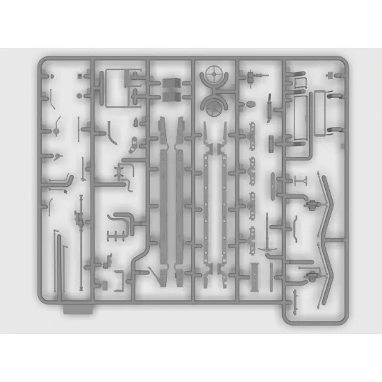 ICM 35112 - 1/35 Sd.Kfz. 247 Ausf.B with MG 34 machine gun scale model kit