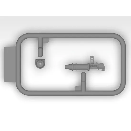 ICM 35354 - 1/35 WWII Soviet flamethrower tank gun model kit