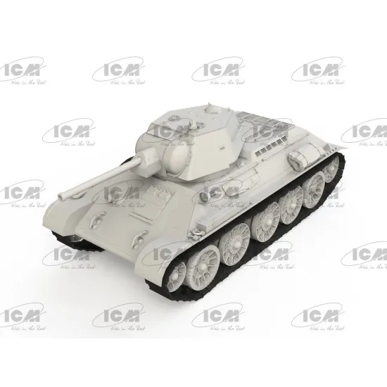 ICM 35354 - 1/35 WWII Soviet flamethrower tank gun model kit