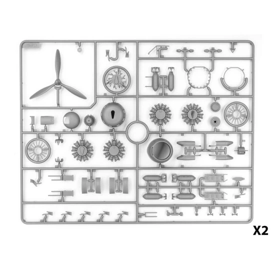 ICM 48287 - 1/48 JD-1D Invader U.S. Navy utility aircraft scale model kit