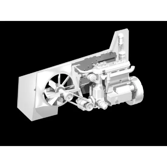 ICM DS3514 - 1/35 Battle France 1940 (Panhard 178 AMD-35, FCM 36, Laffly V15T)