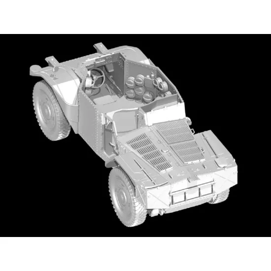 ICM DS3514 - 1/35 Battle France 1940 (Panhard 178 AMD-35, FCM 36, Laffly V15T)