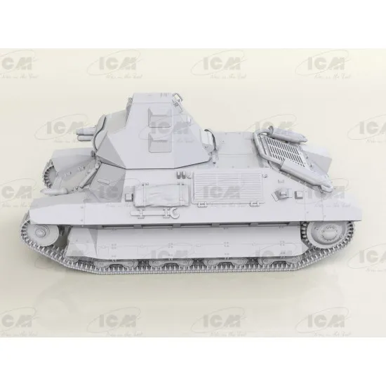 ICM DS3514 - 1/35 Battle France 1940 (Panhard 178 AMD-35, FCM 36, Laffly V15T)