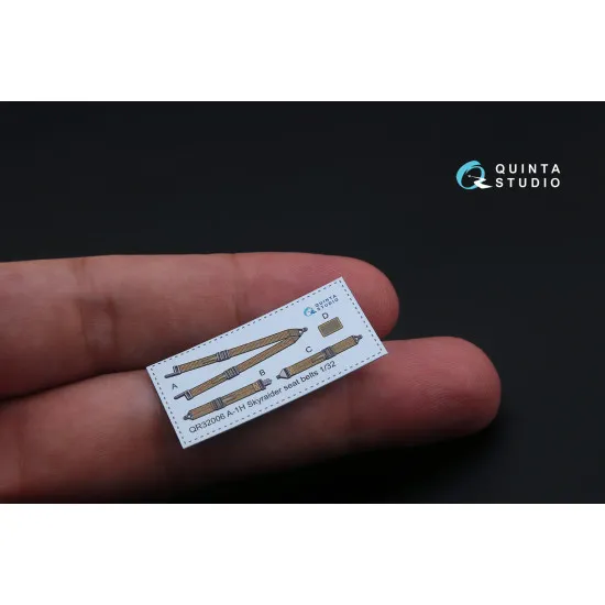 Quinta QD32064 - 1/32 3D-Printed Interior for A-1H Skyraider (Trumpeter kit)