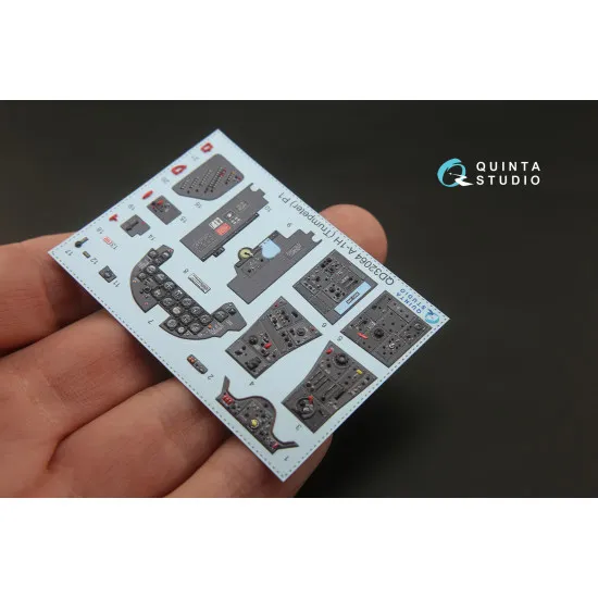 Quinta QD32064 - 1/32 3D-Printed Interior for A-1H Skyraider (Trumpeter kit)