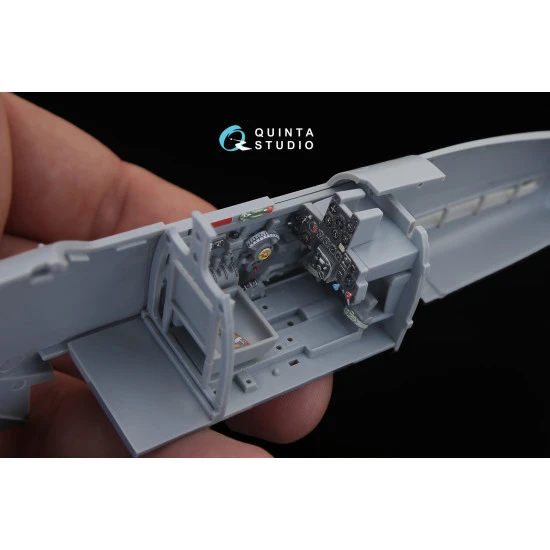 Quinta QD32066 - 1/32 3D-Printed coloured Interior for Ki-61 Hasegawa kit