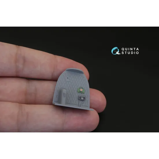 Quinta QD32068 - 1/32 3D-Printed & coloured interior for AH-1G Cobra (ICM kit)