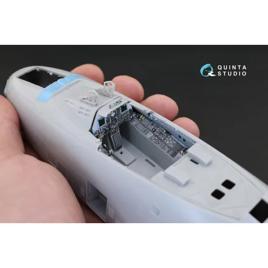 Quinta QD32073 - 1/32 3D-Printed & coloured interior for A-10C Trumpeter kit