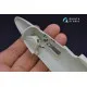 Quinta QD32075 - 1/32 He 162 3D-Printed colored interior for Revell kit