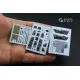Quinta QD32080 - 1/32 3D-Printed & Coloured Interior for F/A-18E (Trumpeter Kit)