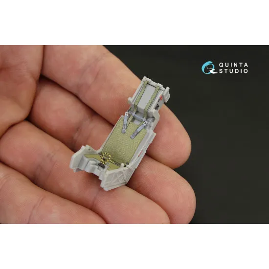 Quinta QD32080 - 1/32 3D-Printed & Coloured Interior for F/A-18E (Trumpeter Kit)