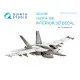 Quinta QD32080 - 1/32 3D-Printed & Coloured Interior for F/A-18E (Trumpeter Kit)
