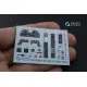 Quinta QD32086 - 1/32 3DPrinted coloured Interior for F-5E-3/RF-5 KittyHawk kit