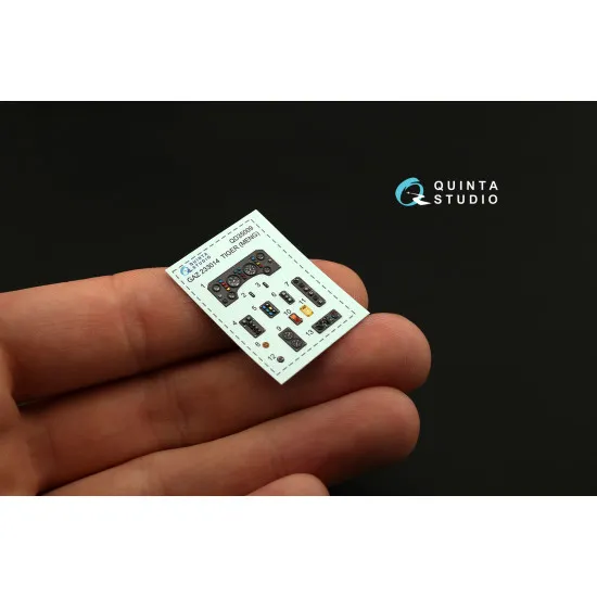 Quinta QD35009 - 1/35 3D-Printed Interior for GAZ 233014 Tiger (Meng)