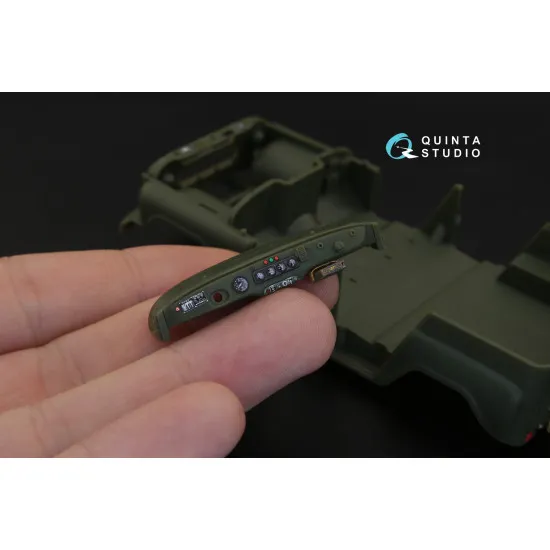 Quinta QD35010 - 1/35 3D-Printed colored Interior for UAZ 469 Trumpeter kit