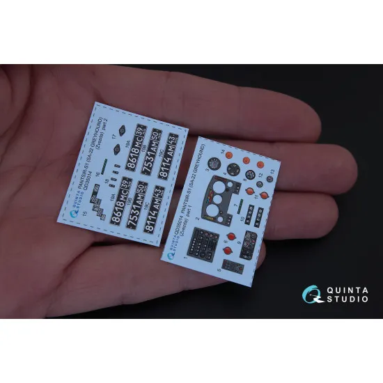 Quinta QD35014 - 1/35 3D-Printed Interior for Pantsir-S1 (SA-22) (Zvezda kit)