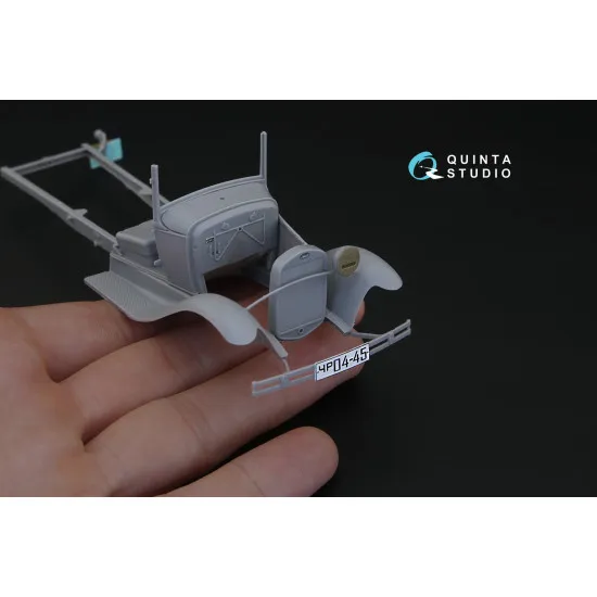 Quinta QD35015 - 1/35 3D-Printed & Coloured Interior for GAZ-AA/AAA Family (All Kit)