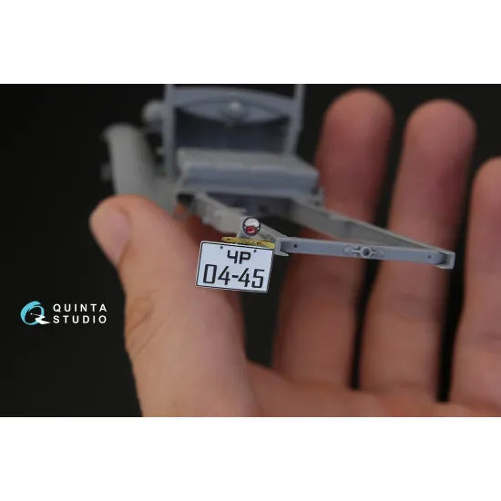 Quinta QD35015 - 1/35 3D-Printed & Coloured Interior for GAZ-AA/AAA Family (All Kit)