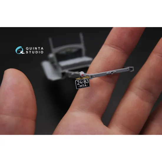 Quinta QD35015 - 1/35 3D-Printed & Coloured Interior for GAZ-AA/AAA Family (All Kit)