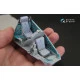 Quinta QD35020 - 1/35 3D-Printed & Coloured Interior for Mi-24V (Trumpeter Kit)