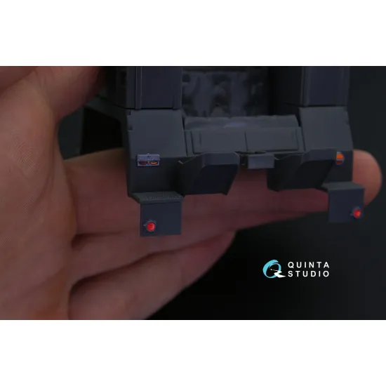 Quinta QD35025 - 1/35 3D-Printed & Coloured Interior for Krupp Protze Tamiya Kit
