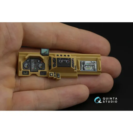 Quinta QD35026 - 1/35 3D-Printed Interior for Ural 63095 TYPHOON-U (RPG-model kit)
