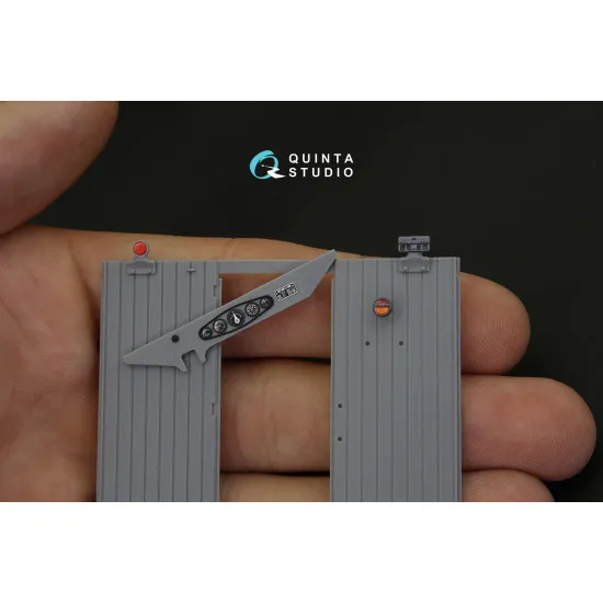 Quinta QD35030 - 1/35 3D-Printed & Coloured Interior for Krupp L3H163 (ICM Kit)