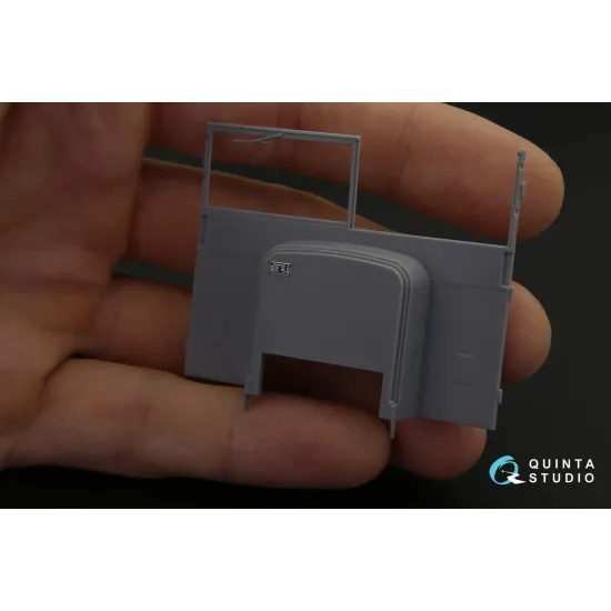 Quinta QD35031 - 1/35 3D-Printed coloured Interior for Henschel 33 D1 ICM kit