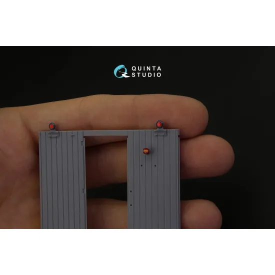 Quinta QD35031 - 1/35 3D-Printed coloured Interior for Henschel 33 D1 ICM kit