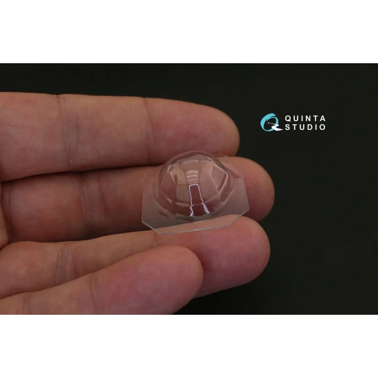 Quinta QC144002 - 1/144 Vacuformed clear canopy for Tu-154 (Zvezda kit)
