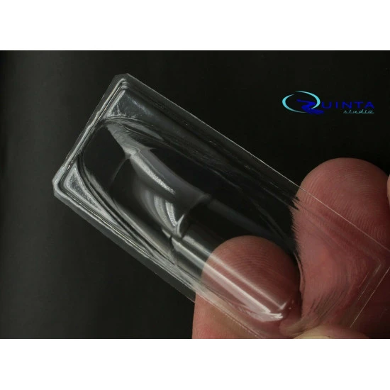 Quinta studio's QC72003 - 1/72 Vacuformed canopy for SU-57, 2 pcs - 7319 Zvezda kit