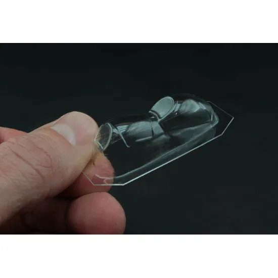Quinta studio's QC72006 - 1/72 Bubble-version clear canopy for Mi-24/35 (Zvezda kits) Quinta studio's QC72006 - 1/72 Bubble-version clear canopy for Mi-24/35 (Zvezda kits)
