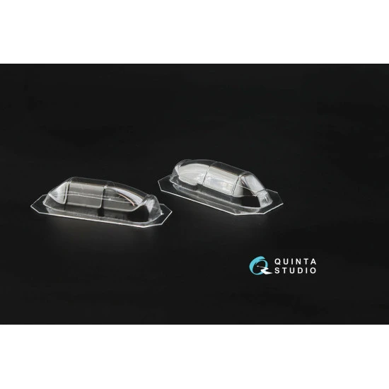 Quinta studio's QC48001-S - 1/48 Vacuformed clear canopy, 1 pcs for Yak-3 (Zvezda kit)
