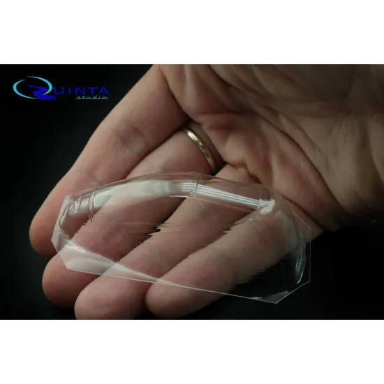 Quinta studio's QC48008 - 1/48 Vacuformed clear canopy for MiG-29 (All single version) GWH