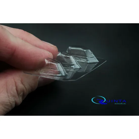 Quinta studio's QC48009 - 1/48 Vacuformed clear canopy 3 pcs for I-16 (All single-seat version) Quinta studio's QC48009 - 1/48 Vacuformed clear canopy 3 pcs for I-16 (All single-seat version)