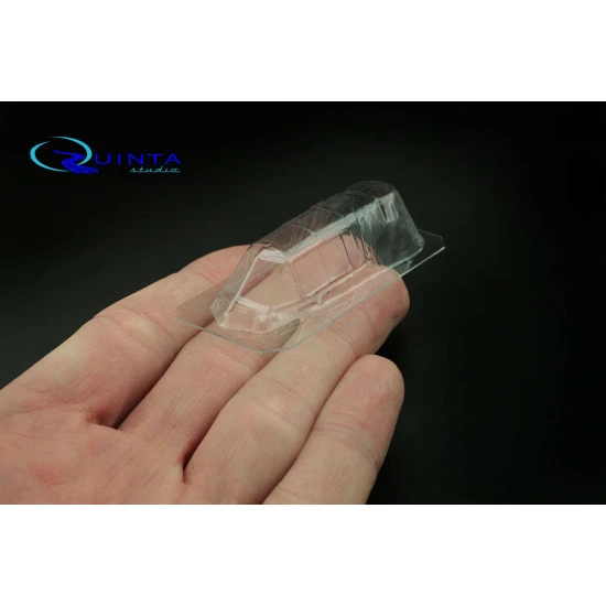 Quinta studio's QC48011 - 1/48 Vacuformed clear canopy for Pe-2 (Zvezda kits)