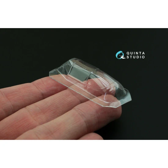 Quinta studio's QC48020 - 1/48 Vacuformed clear canopy for Yak-1B (Zvezda kits)