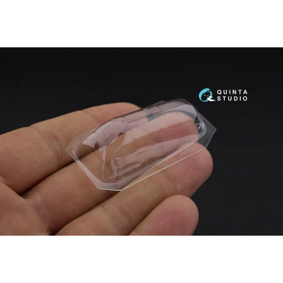 Quinta studio's QC48080 - 1/48 Vacuformed clear canopy for Yak-4 (Mars Models kit)