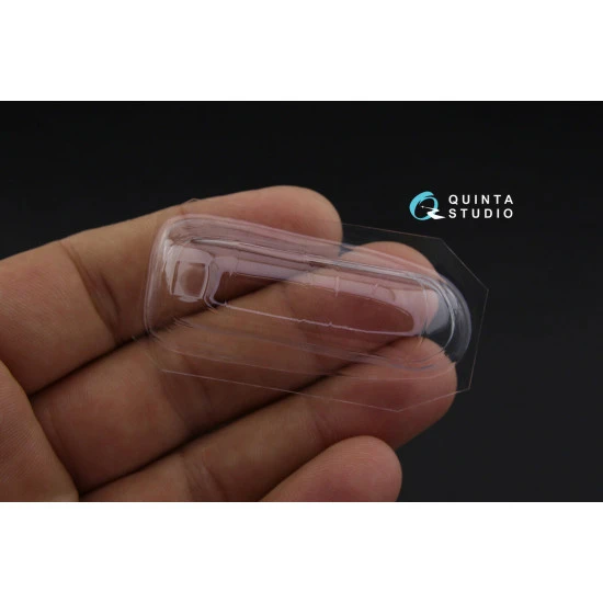 Quinta studio's QC48080 - 1/48 Vacuformed clear canopy for Yak-4 (Mars Models kit)