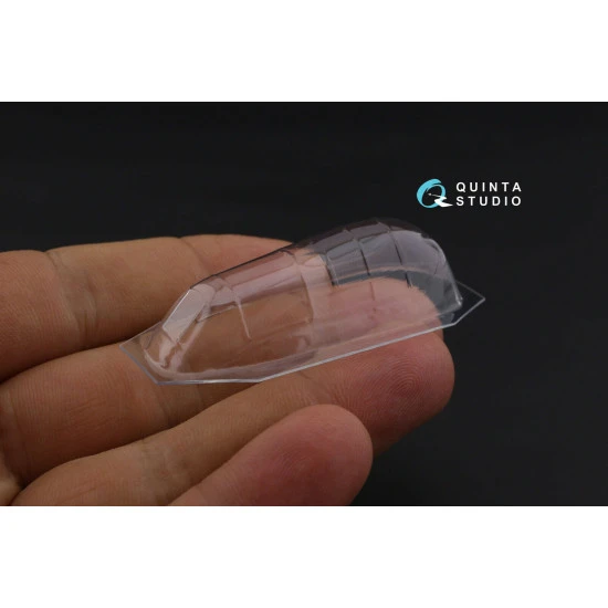 Quinta studio's QC48081 - 1/48 Vacuformed clear canopy for Yak-2 (Mars Models kit)