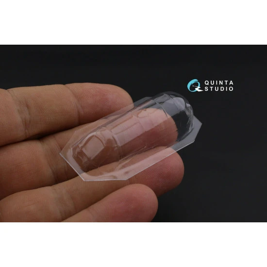 Quinta studio's QC48081 - 1/48 Vacuformed clear canopy for Yak-2 (Mars Models kit)
