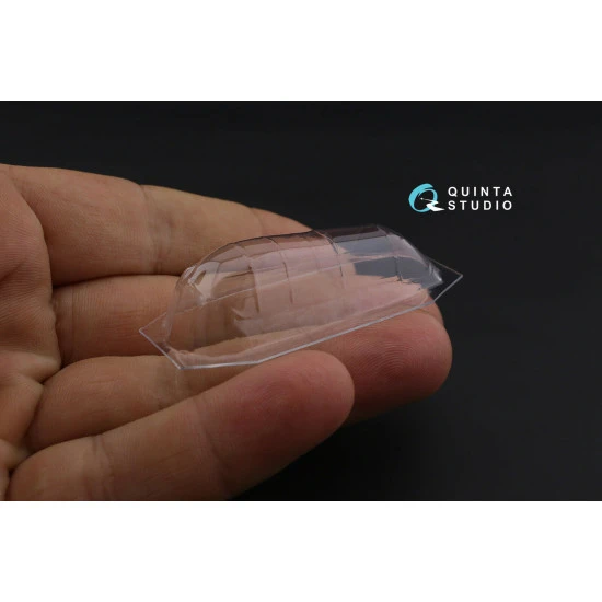 Quinta studio's QC48081 - 1/48 Vacuformed clear canopy for Yak-2 (Mars Models kit)