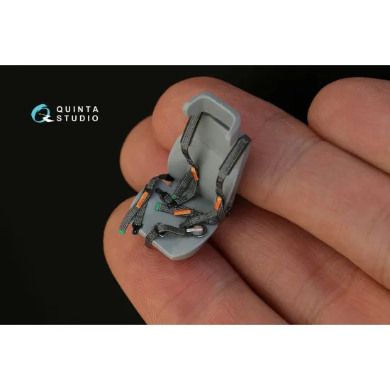 Quinta Studios QR35001 1/35 3D Printed & Coloured for MRAP Typhoon Belts 1 Seat (All Kits)