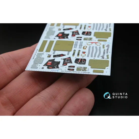 Quinta studio's QR32003 - 1/32 GRU-7A ejection seats for F-14A (2pcs) Tamiya kit